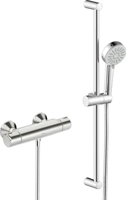 Produktbild von HANSA HANSABASIC Duscharmatur, mit Brausegarnitur Eco, chrom, 55150131