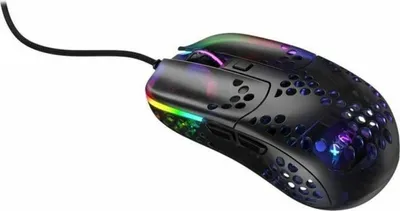 Produktbild von CHERRY XTRFY MZ1 Gaming Maus - schwarz - Maus - Optisc, Beidhändig, Optisch, USB Typ-A, 16000 DPI, Schwarz