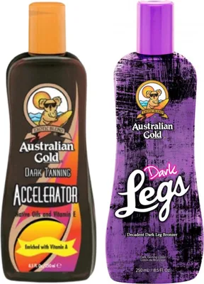 Zdjęcie produktu dla Australian Gold Accelerator 250ml + Dark Legs Do Nóg