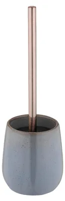 Image de Ensemble brosse WC Wenko Sirmione gris brillant 26342100