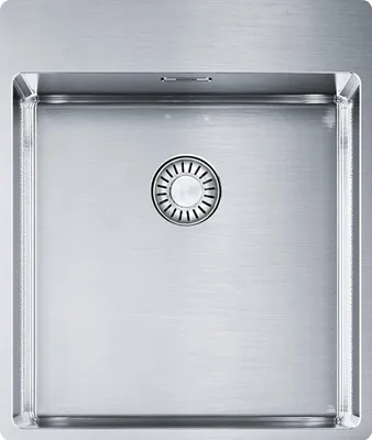 Produktbild von Franke Box, BXX 210-40 A, Drehknopfventil, 430 x 510 mm, Edelstahl 127.0361.224