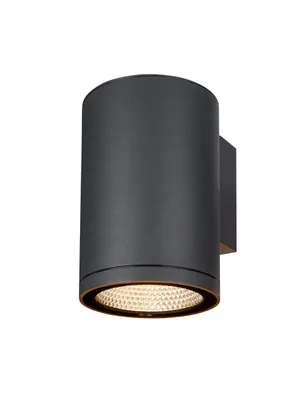 Produktbild von SLV 1003440 ENOLA ROUND L single Outdoor LED Wandleuchte anthrazit CCT 3000/4000K IP65