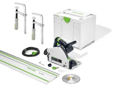Produktbild von Festool Tauchsäge TS 55 FEBQ Plus FS Führungsschiene 1400/2 FSZ 120 SYS3 M 337