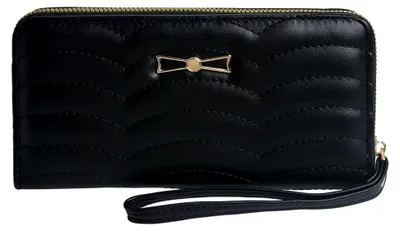 Produktbild von Juleeze Geldbörse 19x10 cm Schwarz Kunstleder Rechteckig