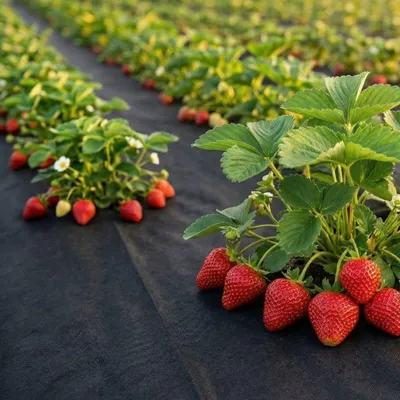 Obrázek produktu pro ČERNÁ AGROVLÁKNA PROTI PLEVELI 50 g, 1,6 × 10 m, v sáčku