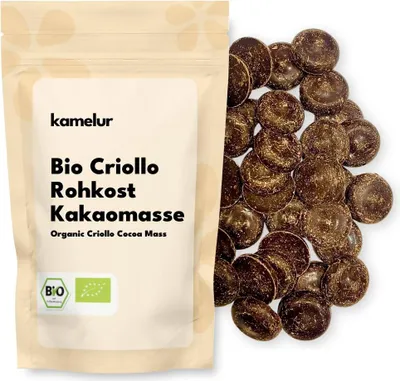 Produktbild von Kamelur® Bio Kakaomasse Criollo 500 g