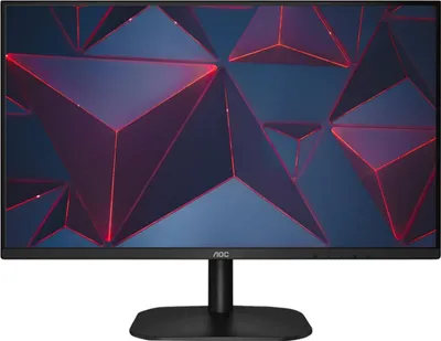 Image de AOC B2 24B2XH, 60,5 cm (23.8"), 1920 x 1080 pixels, Full HD, LED, 7 ms, noir