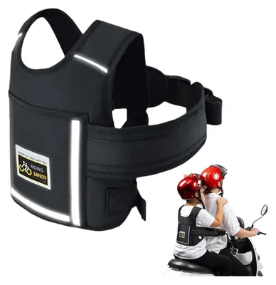 Obrázek produktu pro Nastavitelný bezpečnostní pás pro motocykly s reflexními pruhy