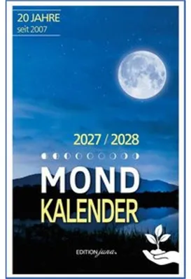 Obrázok produktu pre Mondkalender 2027 Tageskalendarium für Wohlbefinden und Garten