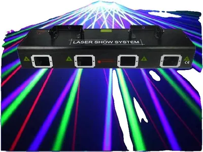 Obrázek produktu pro Systém laserové show, výkon 80 W, několik provozních režimů