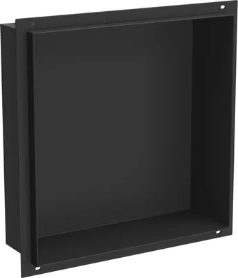 Obrázek produktu pro Mexen X-Wall-NR zapuštěná police bez obruby 30 x 30 cm, Černá - 1971303010