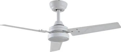 Produktbild von Lindby LED-Deckenventilator Aerallo, weiß, CCT, leise