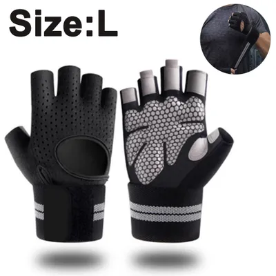 Produktbild von Gewichtheben,Gym,Workout,Handschuhe,mit,Handgelenk,Wrap,Unterstützung,für,Männer,&,Frauen,,Voller,Handflächenschutz,für,Gewichtheben,,Training,,Fitness,,Hängen,,Klimmzüge