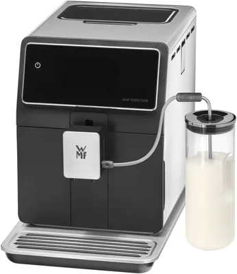 Obrázok produktu pre WMF Perfection 860L, Espresso kávovar, 2 L, Kávové zrná, Mletá káva, Vstavaný mlynček, Čierna, Nerezová oceľ