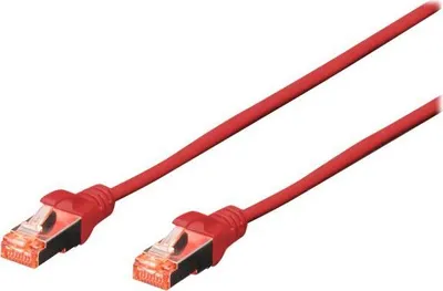 Immagine prodotto di DIGITUS DK-1644030-R-10 DIGITUS Patchcable Cat 6, S/FTP, 3,0 m, rot, 10er