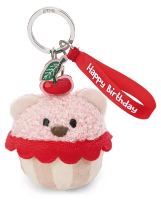 Produktbild von NICI Schlüsselanhänger Bär Cupcake Happy Birthday rosa 7cm Header Karte