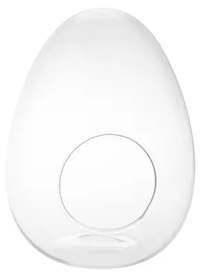 Glasei zur Terrariendeko, 23 x 23 x 28 cm, transparent