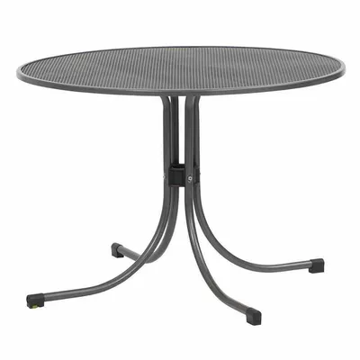 Produktbild von MWH Universal Gartentisch - Material: Metall, Farbe: Eisengrau, Maße: Dia 105 cmxDia 105 cmx74 cm; 879508