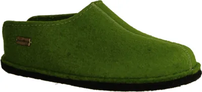 Zdjęcie produktu dla Haflinger kapcie damskie męskie filc wełniany Flair Smily 311013, rozmiar:40 EU, kolor:Zielony