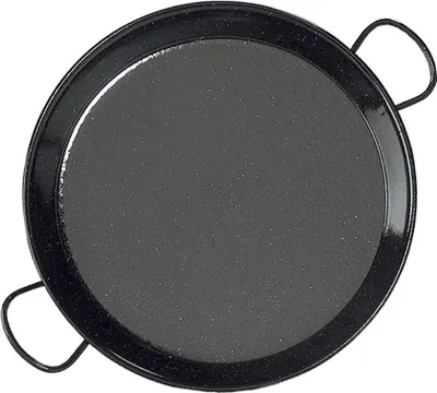 Obrázek produktu pro Smaltovaná pánev na paellu pro indukční a sklokeramickou varnou desku ø30 cm (pro 4 osoby). vaello