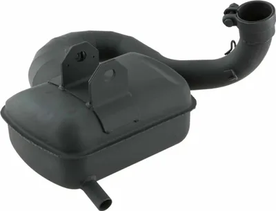 Produktbild von SIP Racing Auspuff ROAD XL schwarz Stahl für breite Reifen große Befestigung