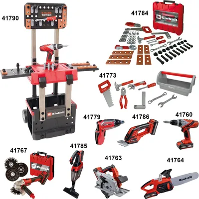 Produktbild von EINHELL Kids Staubsauger mit Stecksystem und mehreren Kombinationsmöglichkeiten