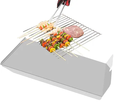 Produktbild von Hitzeschild aus Edelstahl für Grill
