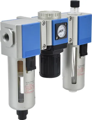 Zdjęcie produktu dla Sprężarka powietrza Filtr przepływu Regulator ciśnienia Smarownica Separator wody i oleju KombinacjaGC300-08