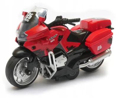 Produktbild von Dromader Spielzeug Motorrad mit Antrieb, Sound & Licht
