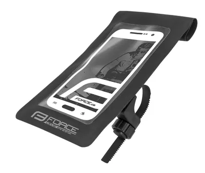 Zdjęcie produktu dla Force Dive Smartphone Handlebar Pouch Black