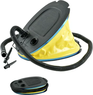 Produktbild von Camp Active Fußpumpe, 26,5 x 18 x 20 cm, 5 L, Kompakte Luftpumpe, leicht, schnell arbeitend