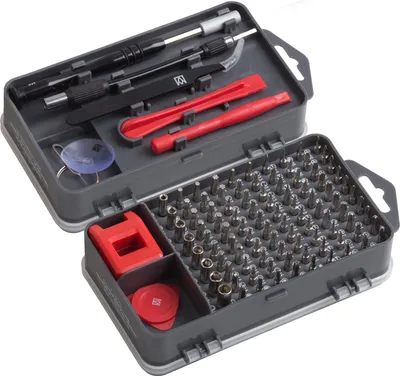 Produktbild von Meister Feinmechaniker-Set 108-teilig Reparatur-Set für Smartphones, Tablets, PCs