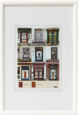 Obrázek produktu pro Dřevěný fotorámeček NEW YORK 20x30 bílý