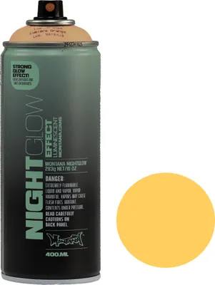 Produktbild von Fluoreszierende Sprayfarbe Leuchtend Orange 400ml Nightglow