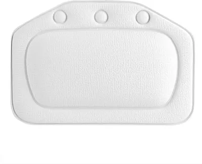 Produktbild von Badkissen aus weichem Schaum, 31x21x2 cm, Nacken- und Rückenstütze, für die Badewanne