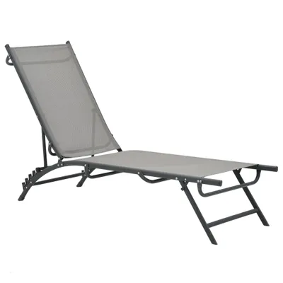 Produktbild von VidaXL 47848, Lounge, Stahl, Textil, Grau, 530 mm, 1805 mm, 325 mm