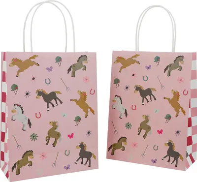 Produktbild von 6 Reiterhof-Freude Geschenktüten 27cm