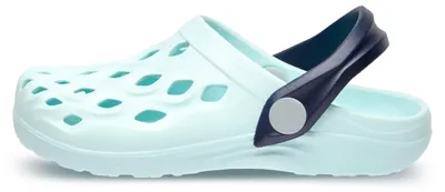 Image de Sabots Ladeheid pour enfants, pour filles et garçons, sabots de jardin légers, chaussures de jardin pour enfants LA-CA-14 (bleu clair, 32/33 EU)
