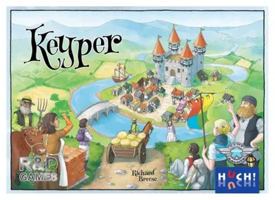 Keyper - Strategiespiel für 2-4 Spieler, 90-120 Min.