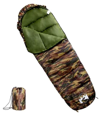 Produktbild von Mumienschlafsack für Erwachsene für 3 Jahreszeiten beim Camping, Reisen und Outdoor-Aktivitäten