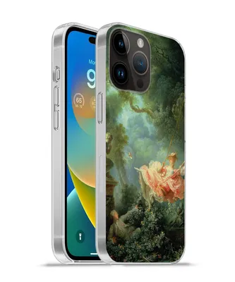 Produktbild von MuchoWow® Handyhülle Schutzhülle Hülle für Apple iPhone 14 Pro - Softcase Die Schaukel - Jean-Honoré Fragonard - Kunstwerk Silikon Softcase Handy Hülle - Umschlag