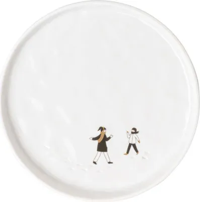 Produktbild von Teller "Schneeballschlacht" 15cm