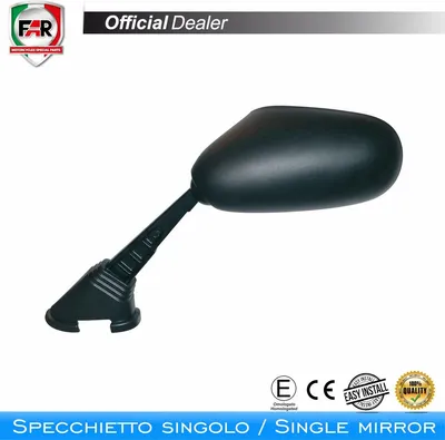 Obrázok produktu pre Schválené zrkadlo FAR 5646 pravé čierne