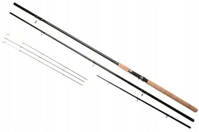 Zdjęcie produktu dla WĘDKA Rumpol 300cm Method CARBON FEEDER 3m 190g 3 Szczytówki 110312