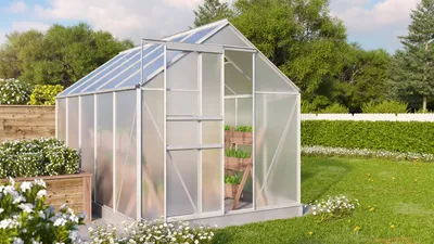 Obrázek produktu pro Vitavia "Comet 6200" hliníkový skleník 6,2 m² 4 mm HKP