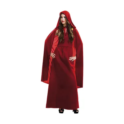 Imagen del producto de Disfraz para adultos "Mi otro yo" de bruja, color rojo, talla M/L