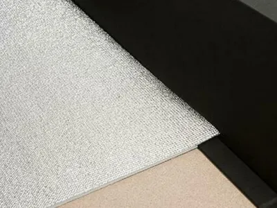 Image de Isolation du sol des lits à eau - Isolation thermique avec revêtement en aluminium - Conserve la chaleur - économise l'énergie