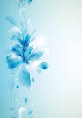 Produktbild von Wallario selbstklebendes Poster - Blaues Blumenbuket, Größe: 70 x 100 cm