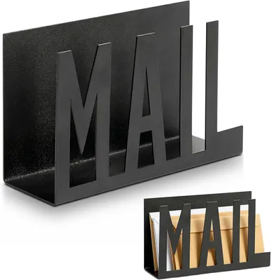 Produktbild von Briefhalter Metall, für Büro, Briefständer, Dokumente