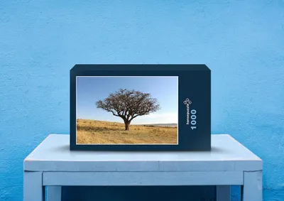 Produktbild von hansepuzzle 75939 - Afrika Puzzle, 1000 Teile, Natur, 60,0 x 46,0cm mit hochwertiger Aufbewahrung, Kartonbox und wiederverschließbarem Beutel
